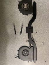 Apple MacBook Pro A1398 15 2015 610-0221-A Right Left CPU Cooling Fan Heasking