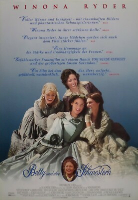 Poster, Filmplakat, A 3, BETTY UND IHRE SCHWESTERN, Winona Ryder, Kirsten Dunst