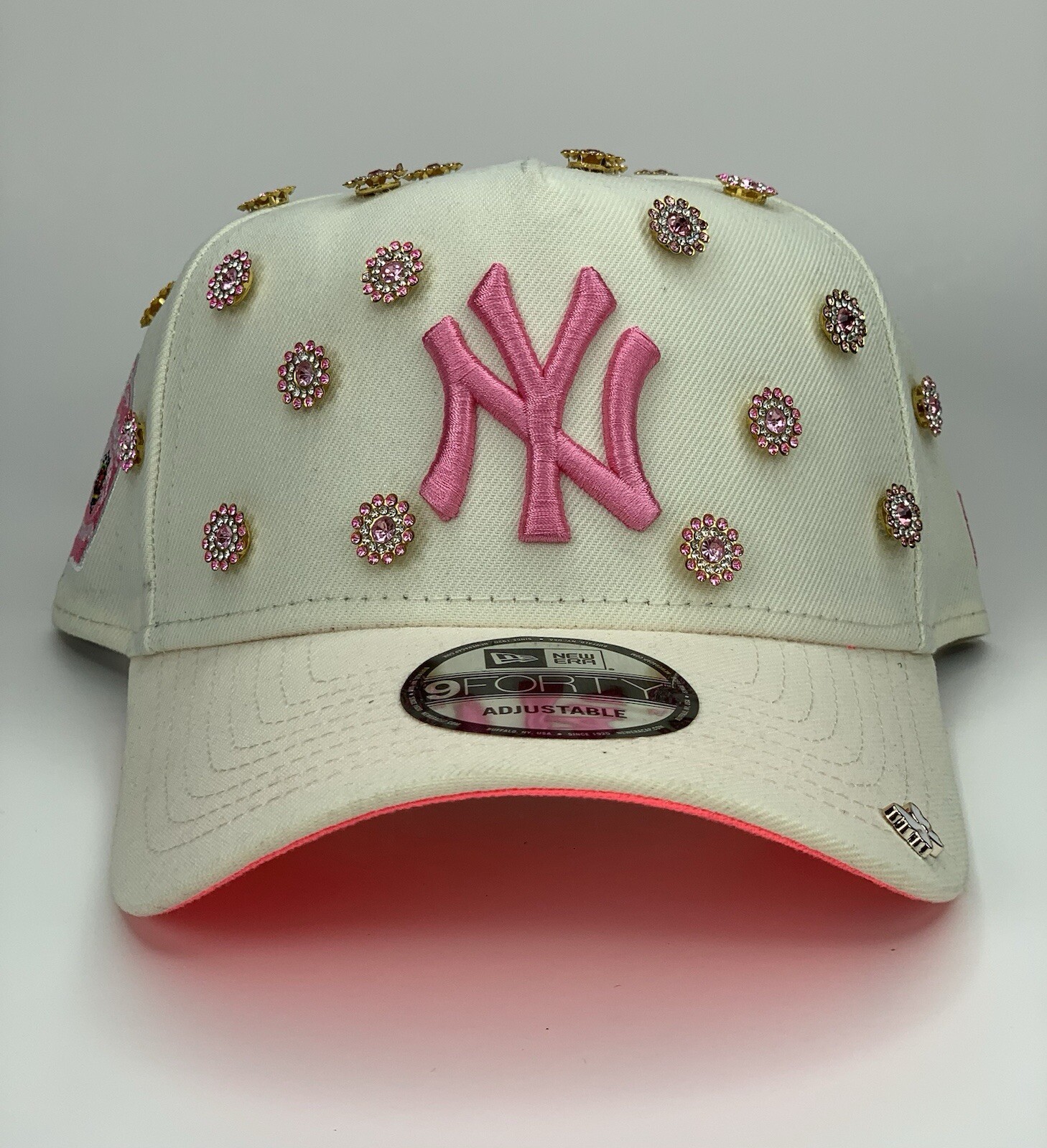 Creamy Pink Bling, 1977 All Star World Serie, New York New Era SnapBack