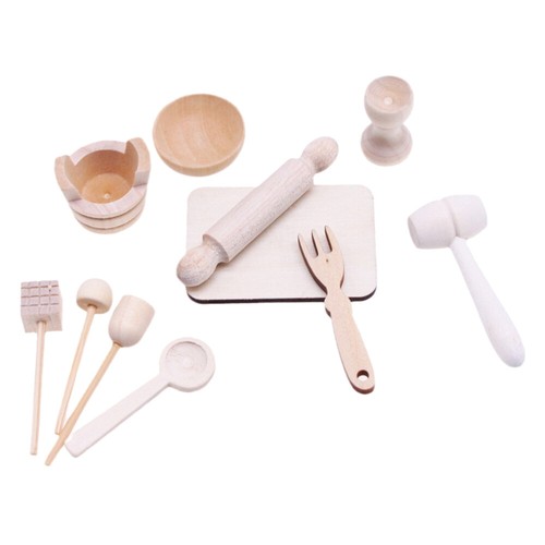Tiny House Kitchen Utensils Miniature Scene Accessory Micro Model eBay