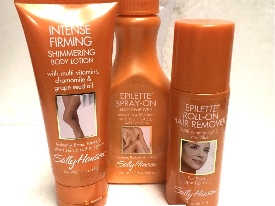 Sally Hansen 5 piezas Epilette Spray juego de depiladora (largo descontinuado) sin caja Foto 4 de 4