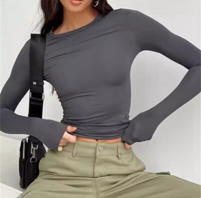 Woman s Slim Fit Long Sleeve T-shirt