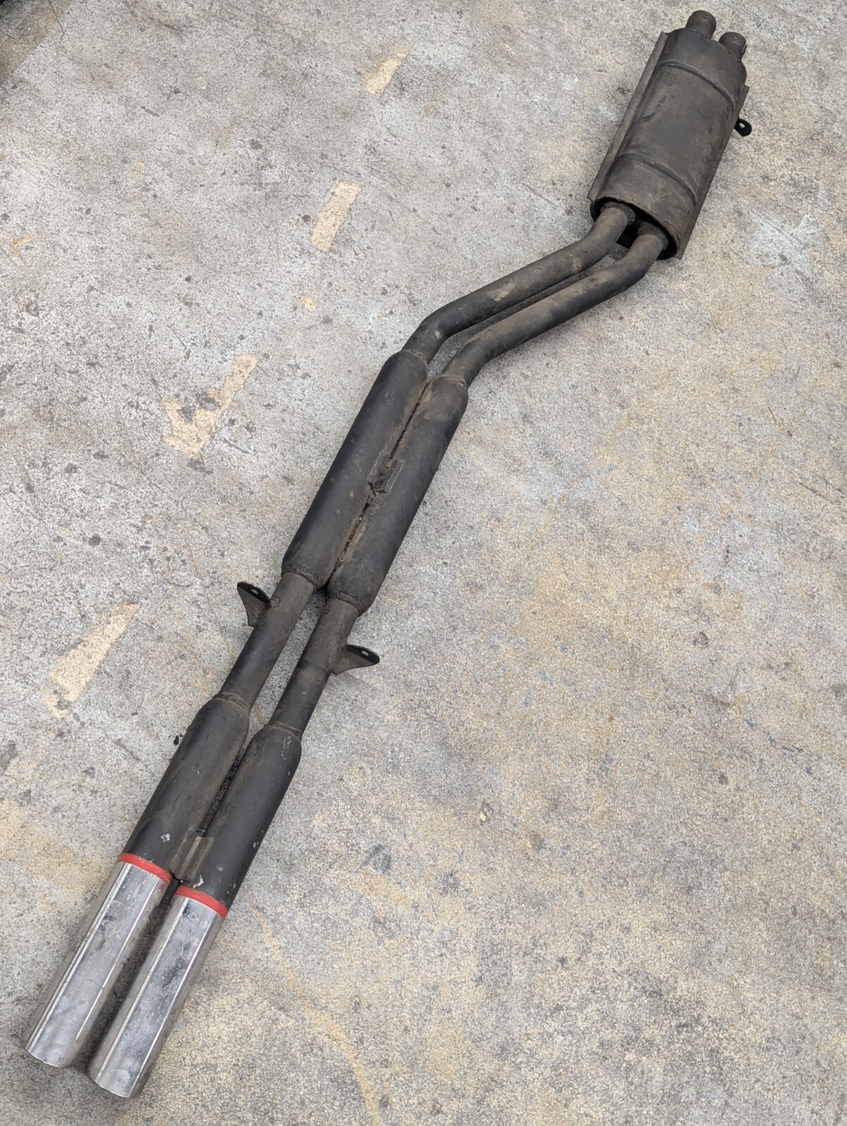 Ferrari ANSA center exhaust section