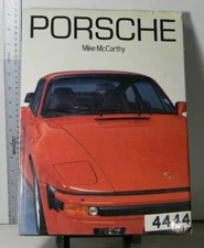 PORSCHE Mallard Press1989 Mike McCarthy Large Format Book 128 pages 1st US Press