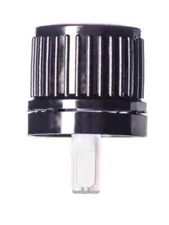 18 mm Tamper-Evident Dropper cap with inverted dropper tip with (0.9 mm orifice)