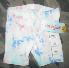 Cat  Jack Girls 18 M Tie Dye Bike Shorts