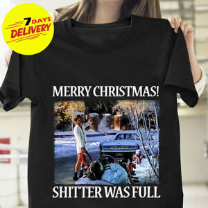 Merry Christmas Sh*Tters Full Griswold Vacation Red Basic Men/'s T-Shirt