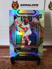 2022 Panini Select Juan Yepez Rookie #220 Diamond Level Silver Holo Prizm RC