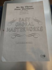 We Be Three Poor Mariners Sheet Music