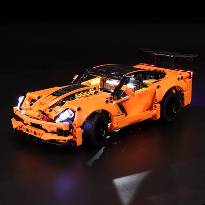 BRIKSMAX Led Lighting Kit for Technic Chevrolet Corvette ZR1 - Compatible wit...