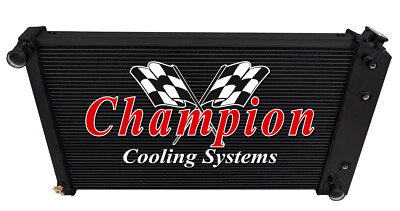 #ad RS Champion 3 Row Black Finish Radiator for 1970 1981 Chevrolet Camaro $255.70