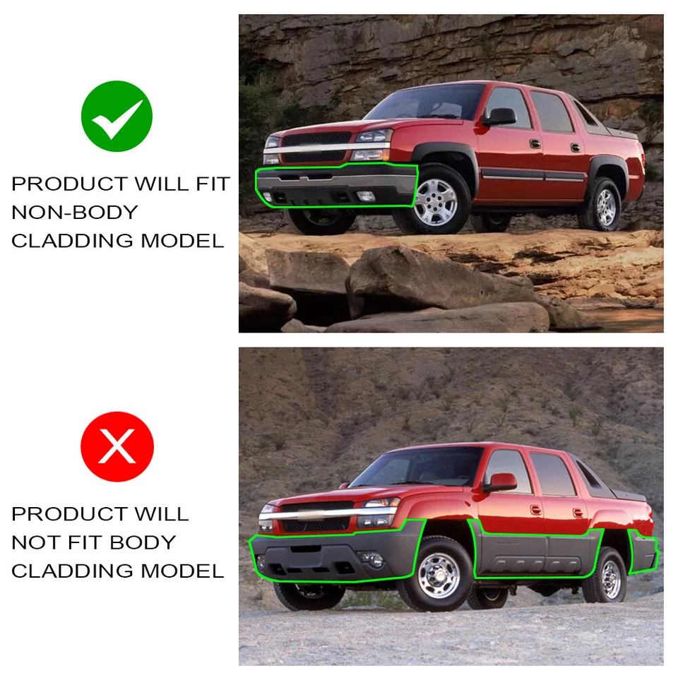 Faros negros para Silverado/Avalanche 03-06 con intermitente de parachoques de estacionamiento nb Foto 2 de 3