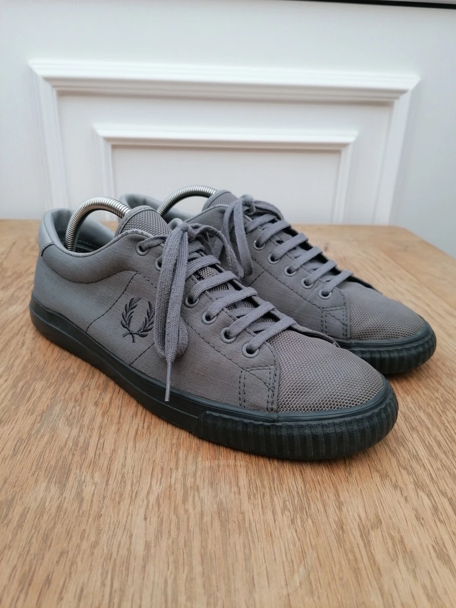 Mens fred perry canvas cheap shoes