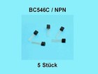 BC546C - Transistoren NPN / 80V / 0,1A / 5 Stück Neu