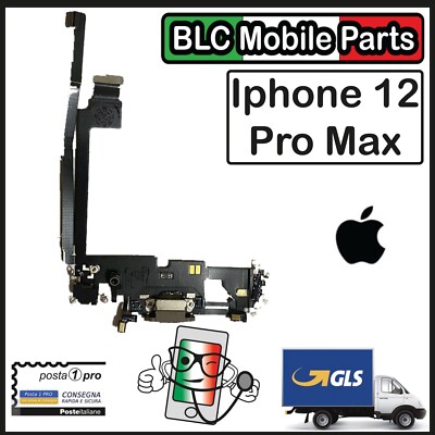Presa Di Ricarica Originale Apple Per IPhone 12 Mini – Connettore Dock Con Cavo Audio Flessibile – Nero - 3