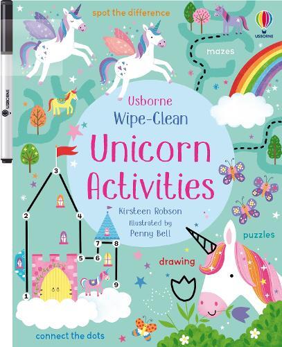 Kirsteen Robson Wipe-Clean Unicorn Activities (Tascabile) Wipe-clean Activities