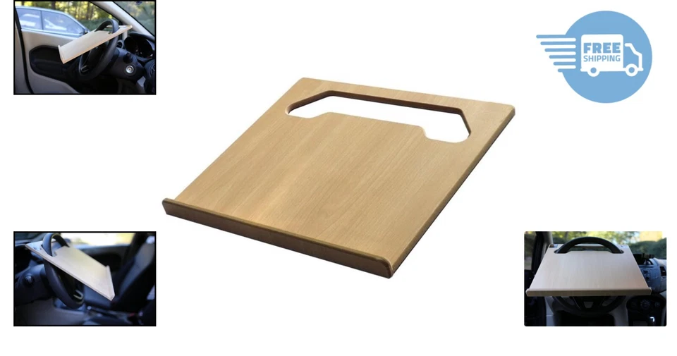 Escritorio portátil multiusos para automóviles - Ideal para trabajo y comidas sobre la marcha Foto 2 de 4