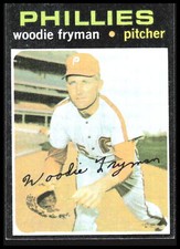 1971 Topps Woodie Fryman #414 Philadelphia Phillies 6K
