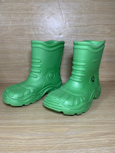 CROCS Georgie Youth Size 1 M 3 W Green 