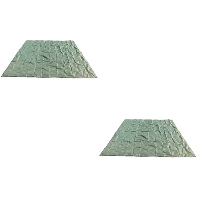  2 stücke Outdoor Wasserdichte Camping Zelt Footprint Tarp Erde Blanket Matte