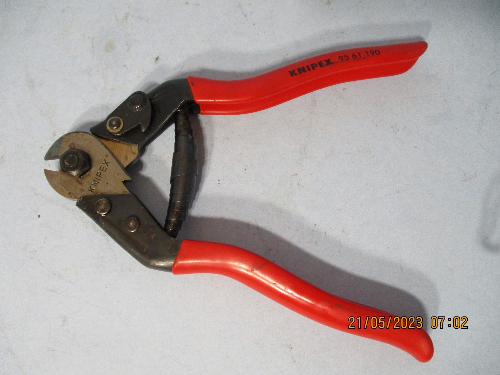 Knipex 7 1/2 Wire Rope Cutter 9561190 Piano Crimper Highest Quality