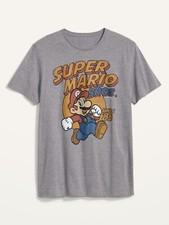 Super Mario Bros. Since '85" Gender-Neutral T-Shirt for Adults Women Men Grey