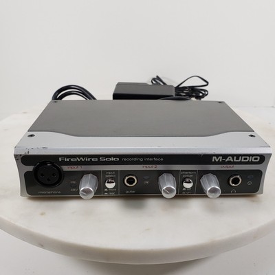 M-Audio FireWire Solo Recording Interface PN AU02-063A3 Works