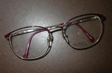 Perry Ellis PE-12-6 Classic Eyeglasses Frames 55MM Gold Purple, Made in Japan