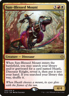 MTG Sun-Blessed Mount  - Ixalan #288