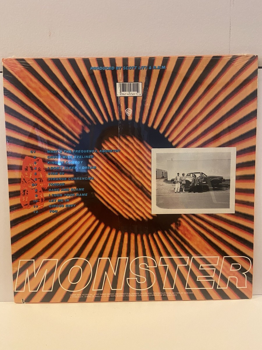 米LP R.e.m. Monster 145740 WARNER BROS /00260 R.E.M. – Monster – Vinyl (LP, Album), 1994 [r1411245] | Discogs