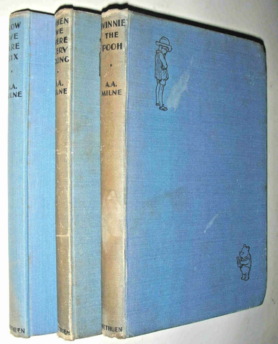 3x 1930s/40 A.A.Milne illus. E.H.Shepard Winnie Pooh, When Were Very, Now We Are - Picture 3 of 3