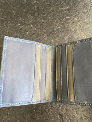 Ted Baker Blue and Green Leather Card Holder - Picture 4 of 4