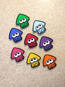 Splatoon Squid Sign Logo Decor 4 3in Game Room Videogame Decor Gaming Ebay