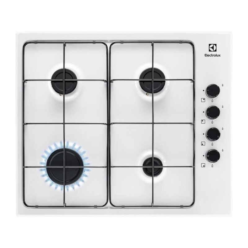 ELECTROLUX KGS6404W PIANO COTTURA 60CM 4 FUOCHI A GAS COLORE BIANCO