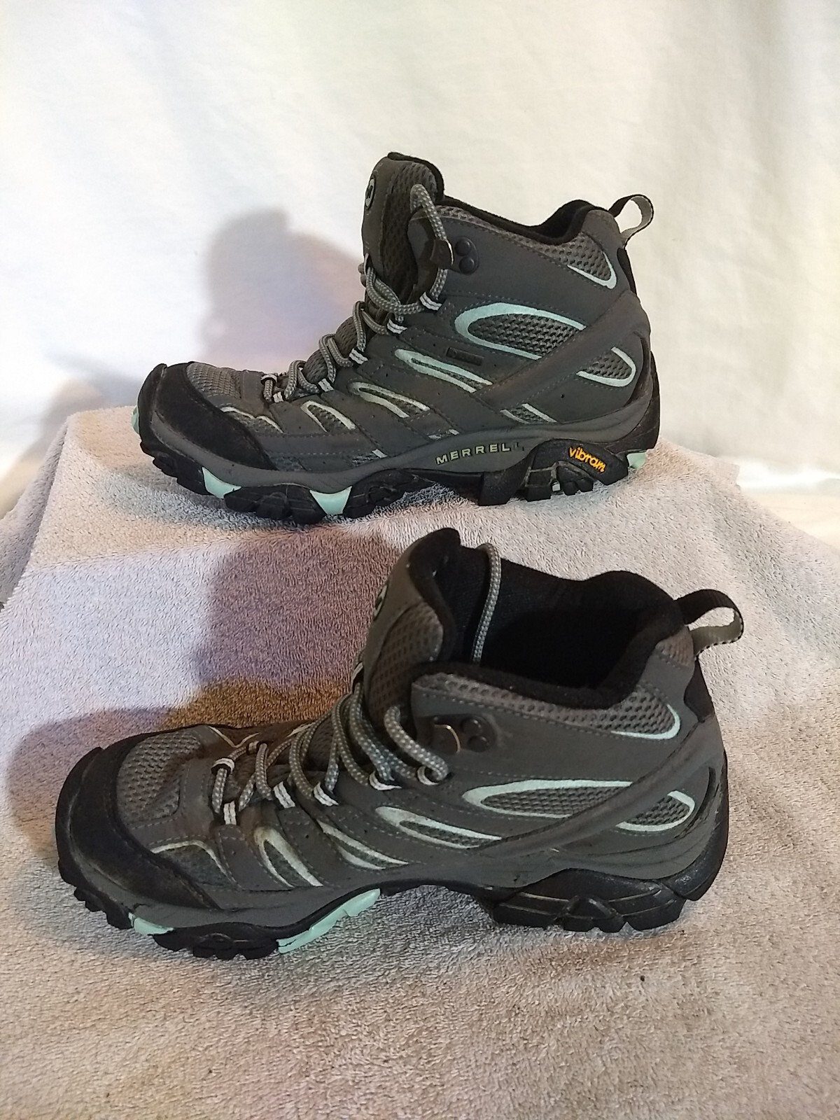 Stivali da trekking Merrell (WMNS) Moab 2 grigi Mid GTX Gore Tex taglia: 10 5 #ZZ17+16
