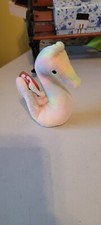 MCDONALD'S TY TEENIE BEANIE BABY RETIRED NEON THE SEAHORSE 1999 W/TAG