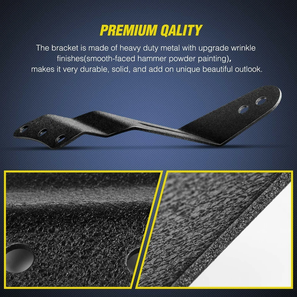 Nilight 52Inch 2PCS Curved LED Light Bar Bracket For 99-06 Chevy Silverado & GMC Foto 4 de 4