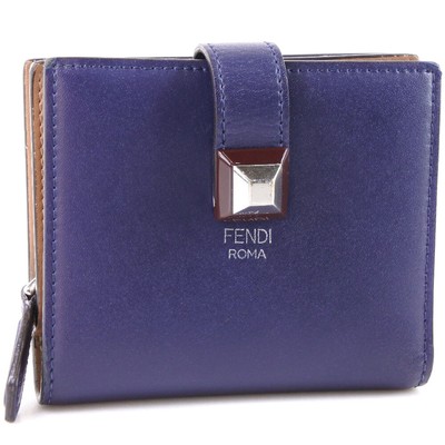 fendi compact wallet