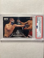 Khabib Nurmagomedov 2012 Topps UFC Bloodlines #12 Black Rookie Card RC /88 PSA 5