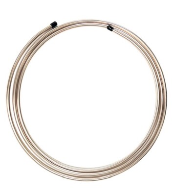 5/16" (.312" O.D.) Copper Nickel Tubing Roll - 25 Ft