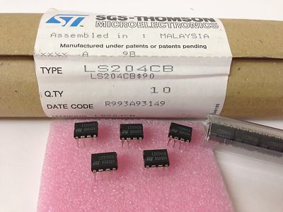 5 Stück LS204CB | HIGH PERFORMANCE DUAL OPERATIONAL AMPLIFIER |Vcc +/-18V | DIP8