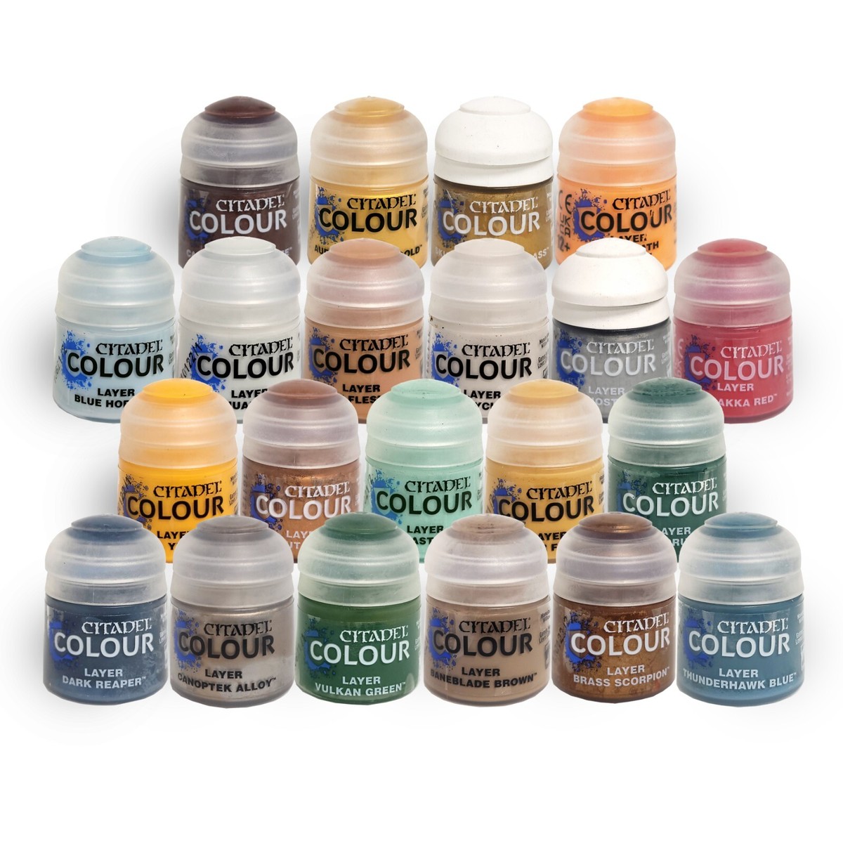 キャラクター CITADEL COLOUR LAYER PAINT SET Citadel Colour: Layer Paint Set - Warhammer : Amazon.sg: Toys