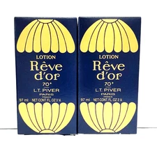 2-REVE D'or “ Dream Of Gold” Lotion By L T Piver Paris 97ML