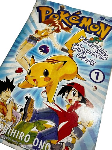 POKEMON PIKACHU SHOCKS BACK #1 Comic 1999 Viz Series #1 Toshihiro Ono - Picture 10 of 10