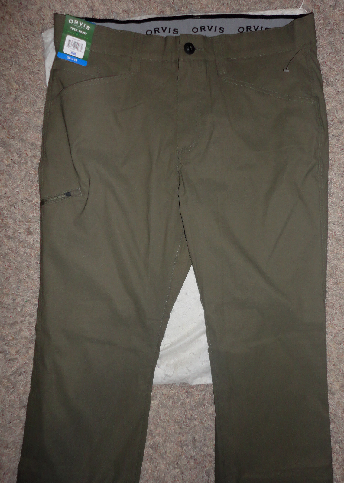 ORVIS TREK KALAMATA (OLIVE/GREEN) STRETCH CARGO HIKING PANTSSize 36 X 34NEW eBay