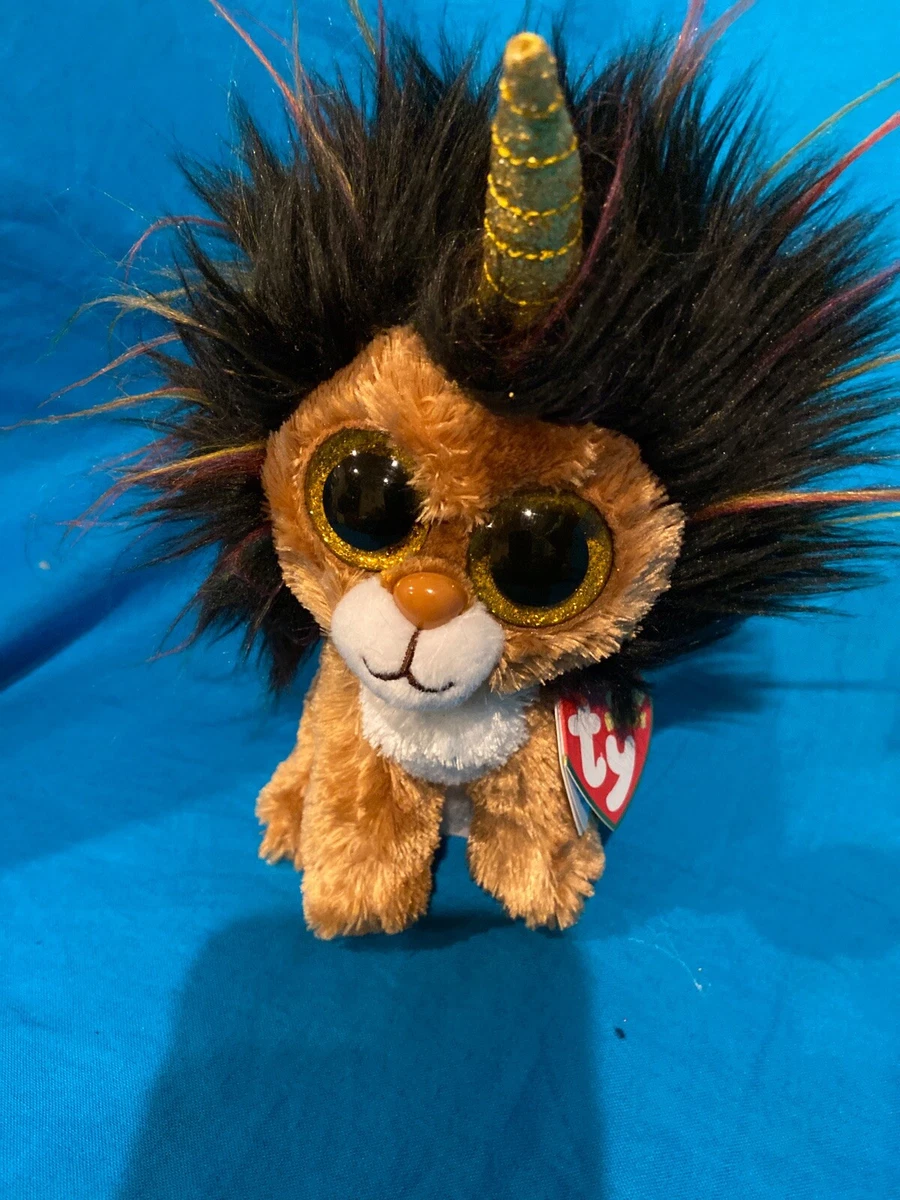 Unicorn lion beanie boo sale