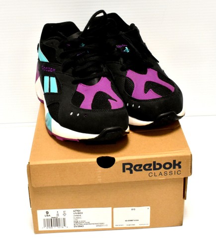 Reebok AZTREK Black Teal Purple Men 
