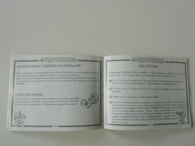 Notice Jeu Nintendo NES Les Schtroumpfs Version FRG (Fran&ccedil;ais & Suisse) 