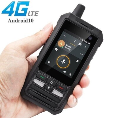 Real-ptt Zello W8 Pro 4G Network Radio Smartphone Android 10 GPS  Dual Sim Wifi