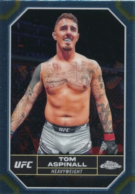 187 TOM ASPINALL 2024 Topps Chrome UFC